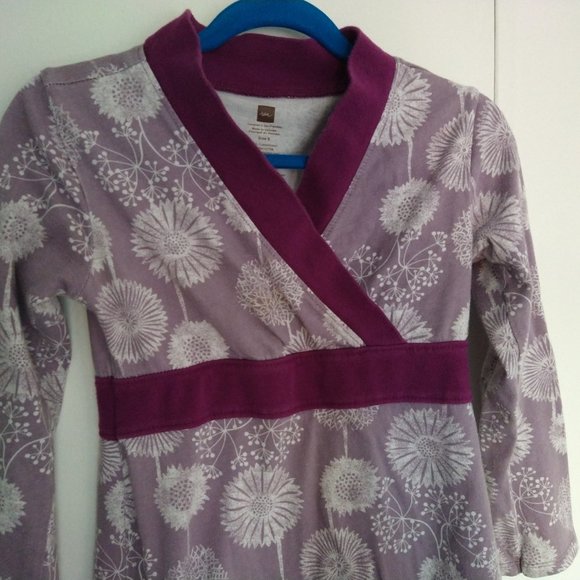 Lavender Tea Collection wrap style dress, size 6 - Picture 11 of 11